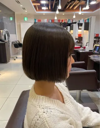 ショート 🤎韓国ヘア ベージュ まゆか🤎のヘアスタイル