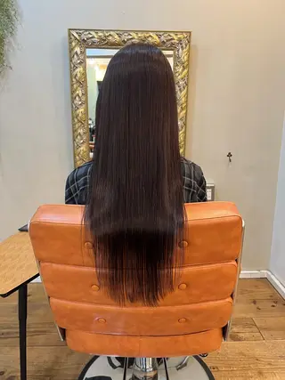 ロング ⚪️髪質改善 縮毛 店長 コウ⚪️のヘアスタイル