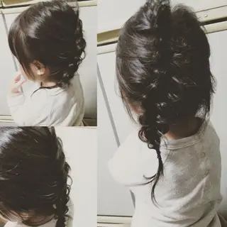 ショート カラー パーマ ヘアアレンジ ネイル キッズ メンズ マツエク・マツパ MEGUMI megumiのヘアスタイル