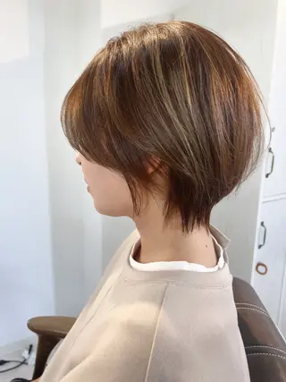 ショート ショート/韓国ヘア 押本恵一のヘアスタイル