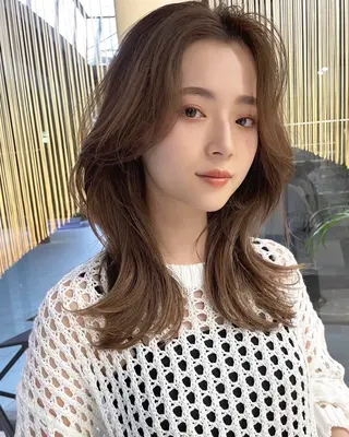 ミディアム 🌷レイヤー・ボブ /tomomi🌷のヘアスタイル