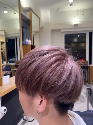 ショート カラー パーマ ヘアアレンジ ネイル Sia中野新橋 『JUNYA』のヘアスタイル