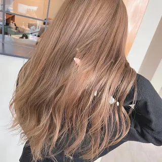 ロング カラー ブリーチカラー🦁 由見幸輝のヘアスタイル