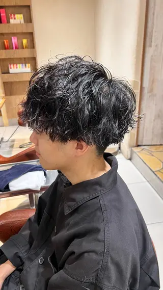 パーマ メンズ 新宿/メンズパーマ/ メンズ特化/和田瑞生のヘアスタイル