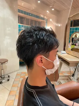 メンズ ショートカットなら 前平友慈のヘアスタイル