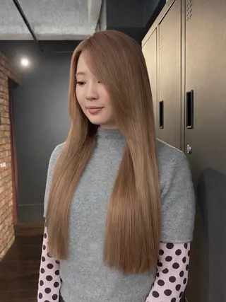 ロング カラー 🐒みき ゆうか🐒のヘアスタイル