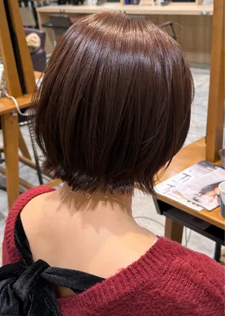 ショート カラー ハイトーン/ダブル カラー/あやかのヘアスタイル