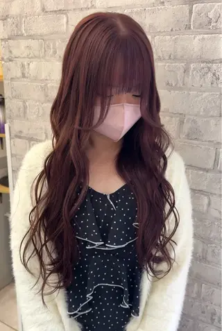 ロング カラー たかはし るなのヘアスタイル