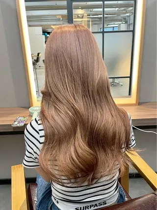 カラー 🐺ིྀ顔周レイヤー /髪質改善🩵aoiのヘアスタイル