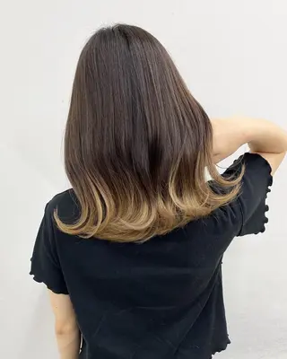 カラー ロング 【公式】amble luxe 中野のヘアスタイル