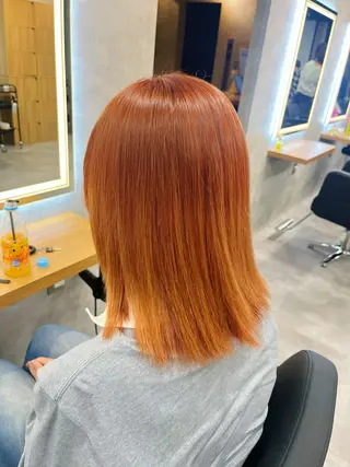 カラー 札幌ブリーチなし 👑ヒリュウのヘアスタイル