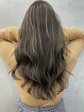 ロング カラー 北間 寛哉のヘアスタイル