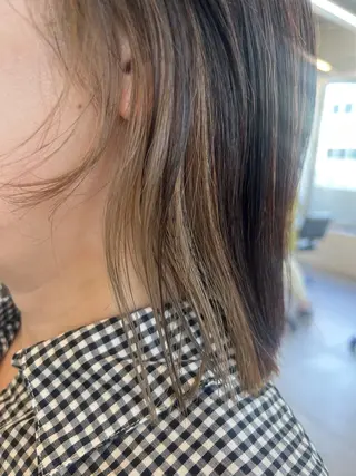 ミディアム カラー Ore🫧タナカマヤ /柔らかい質感カラーのヘアスタイル