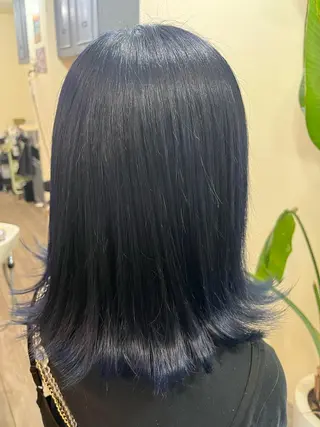カラー 戸川 紗良のヘアスタイル