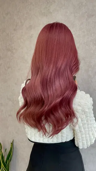 ロング カラー バレイヤージュ特化｜ Takuのヘアスタイル