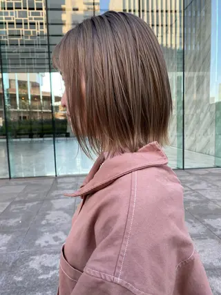 ショート カラー ヘアアレンジ 【代表】 たき〜のヘアスタイル