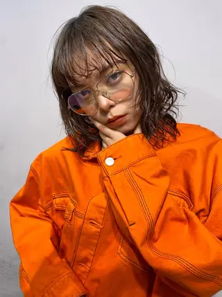 ショート メンズパーマ💈藤田 晃志のヘアスタイル