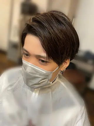 メンズ veretta.〜kuzuha〜所属・💎ブリーチ💎 カラー💎okadaのヘアスタイル