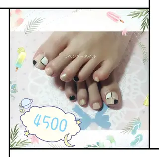 ネイル ラベンダー💖日暮里 ルル💖ネイルのネイルデザイン