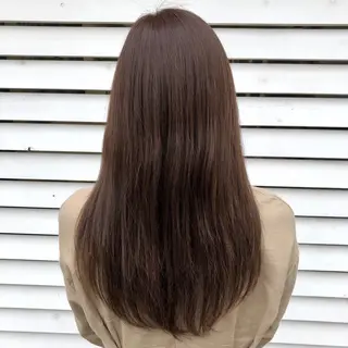 ロング カラー 菅沢 奈生のヘアスタイル