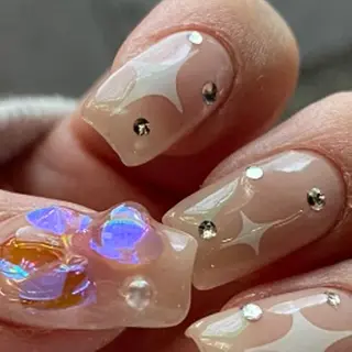 ネイル CLAlR by amulu𓂃✧*｡のネイルデザイン