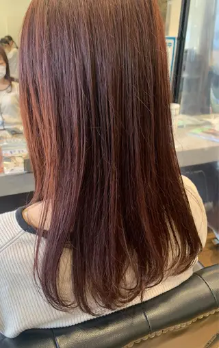 セミロング カラー 吉川 茉由子のマツエク・マツパデザイン