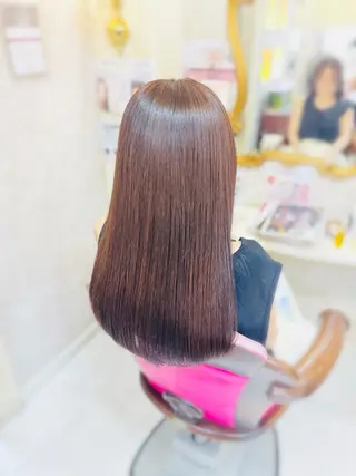 ロング 菅沼 美咲のヘアスタイル