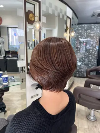 ショート カラー kataoka ryotaのヘアスタイル