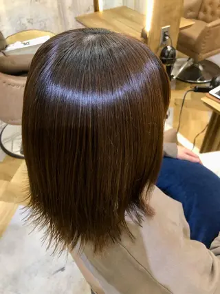 ミディアム 鷺沼駅徒歩1分 キシタクのヘアスタイル