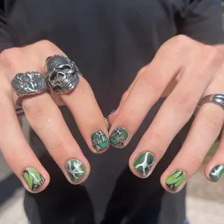 ネイル あお ジュニアネイリストのネイルデザイン