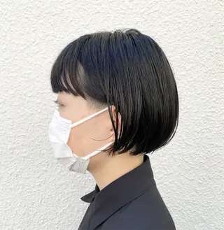 ショート すみとも るなのヘアスタイル