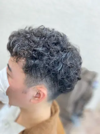 ショート パーマ 後藤 征信のヘアスタイル