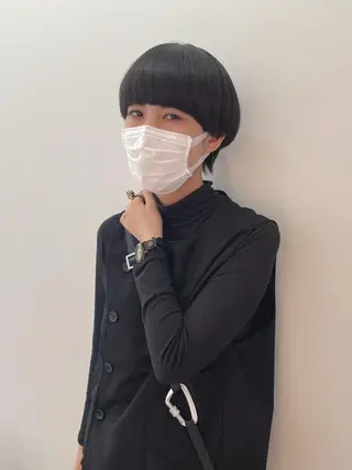 ショート 片山美穂 心斎橋・なんばのヘアスタイル