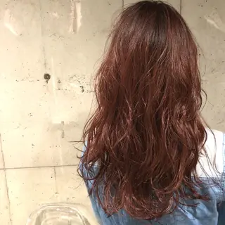 ロング カラー ヘアアレンジ 美髪矯正/透明感カラ ー🫧YUUKI🫧のヘアスタイル