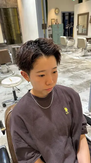 ショート 山口 歩美佳のヘアスタイル