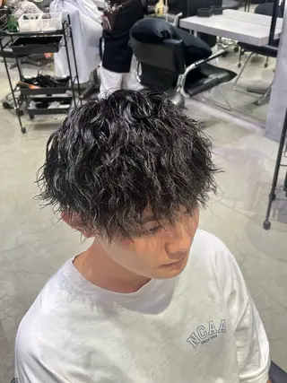 パーマ メンズ メンズスパイキー特化 ayumuのヘアスタイル
