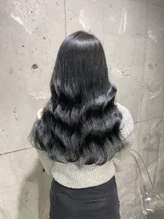 ロング カラー エフェクトブリーチ 🌟前澤啓太朗のヘアスタイル