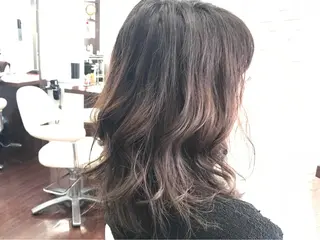 ミディアム カラー 長内 大明のヘアスタイル
