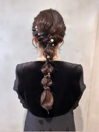 ロング ヘアアレンジ タナカ カナ🫧のヘアスタイル
