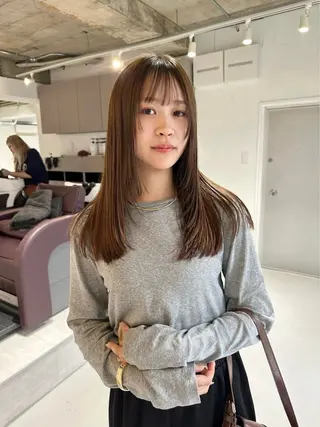 ロング natsumi zenshoのヘアスタイル