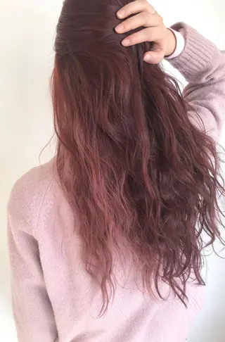 ロング カラー 美髪矯正・レイヤー 倉友哉のヘアスタイル