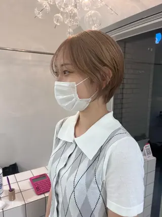 ショート カラー トレンドヘア◎ 店長　清原佑太のヘアスタイル
