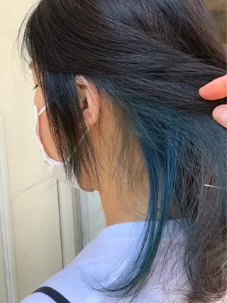 ミディアム カラー 🫟Blanco🫟 Color&Careのヘアスタイル