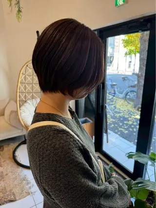 カラー ゆめか/湘南台/ 縮毛矯正のヘアスタイル