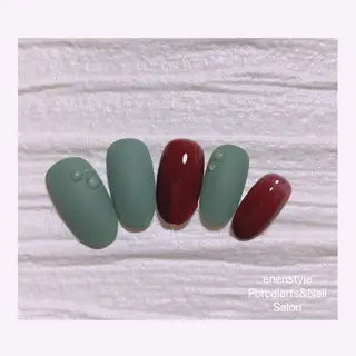 ミディアム ネイル 👑enen style👑のネイルデザイン