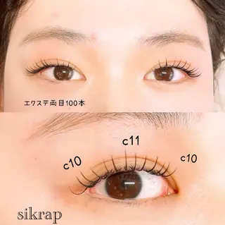 マツエク・マツパ sikrap 🫧akariのマツエク・マツパデザイン