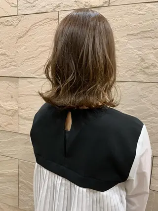ミディアム カラー topstylist ユヒャンのヘアスタイル