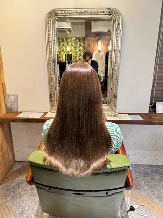 ロング 大貫 竜誠のヘアスタイル