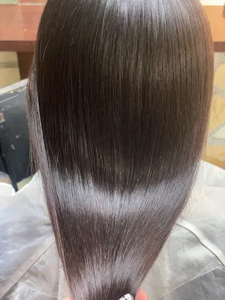 ロング アリヤマ メイカのヘアスタイル