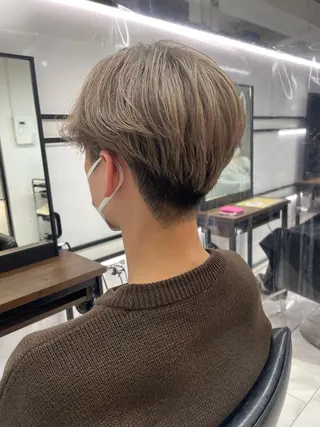 メンズ 大阪美容師 井上智博のヘアスタイル